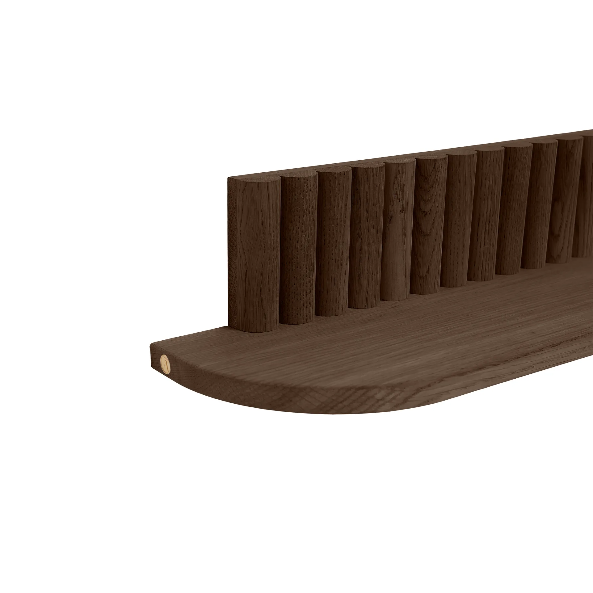 Pillar ウォールシェルフ, Smoked Oiled Oak, 78x15x12 cm Andersen Furniture