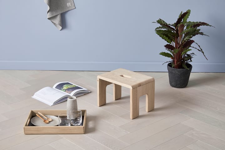 Reach スツール 35x25x25 cm, Oak Andersen Furniture | アンデルセンファーニチャー