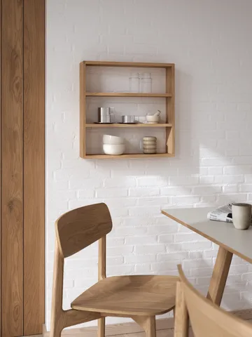 Sector ウォールシェルフ - Oak, 50x50x10 cm - Andersen Furniture