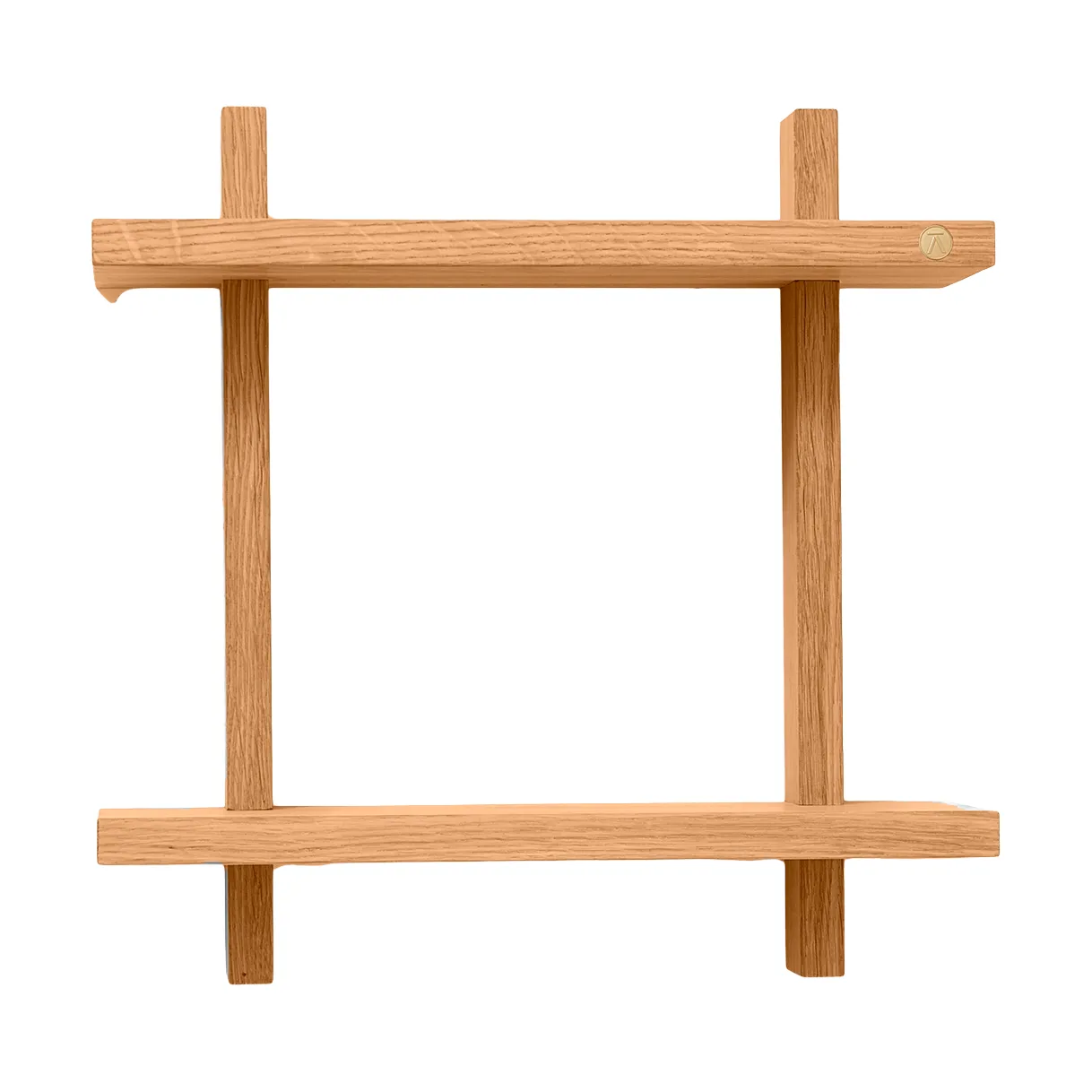 Treat ダブルウォールシェルフ, Oiled Natural Oak, 34x12x34 cm Andersen Furniture