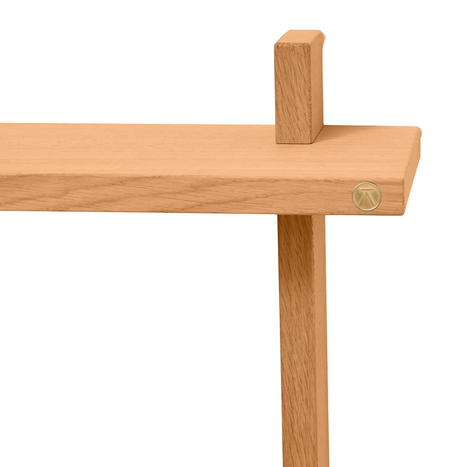 Treat ダブルウォールシェルフ, Oiled Natural Oak, 50x12x50 cm Andersen Furniture