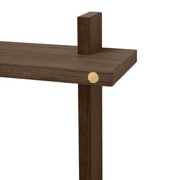 Treat ダブルウォールシェルフ - Smoked Oiled Oak, 34x12x34 cm - Andersen Furniture