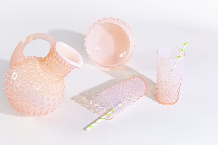 Hobnail グラス 20 cl, Soft Pink Anna Von Lipa