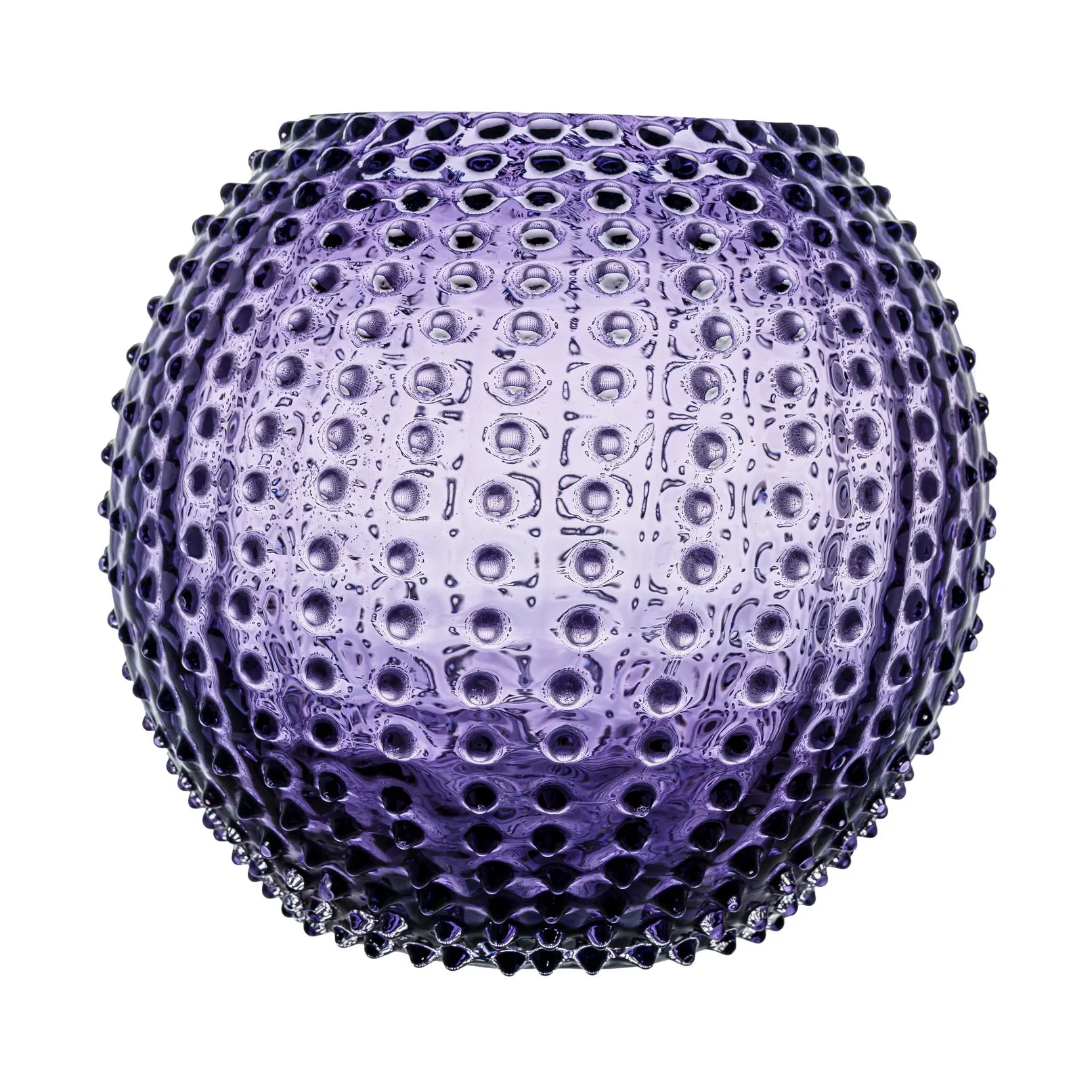 Hobnail Globe 花瓶 24 cm, Indigo Anna Von Lipa