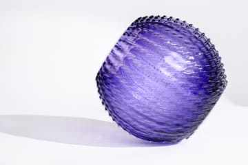 Hobnail Globe 花瓶 24 cm - Indigo - Anna Von Lipa