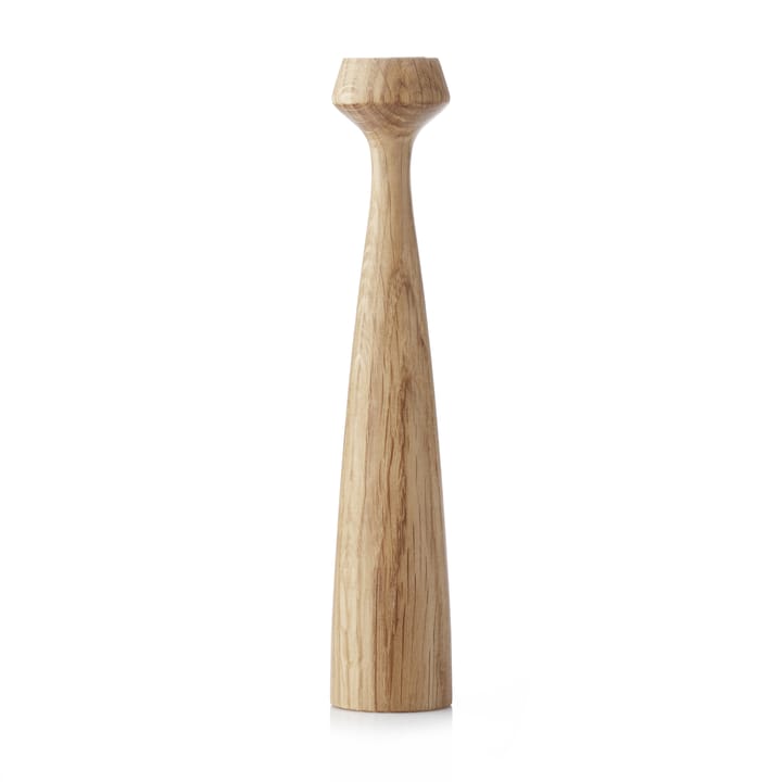 Blossom リリー キャンドルスティック 24.5 cm - Oiled oak - Applicata | アプリカータ