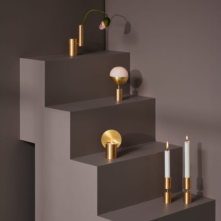 ソリッド キャンドルスティックs, brass Applicata | アプリカータ