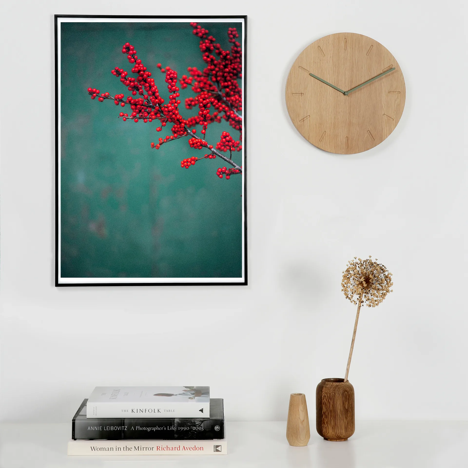 Watch:Out ウォールクロック オーク, oak-steel Applicata | アプリカータ