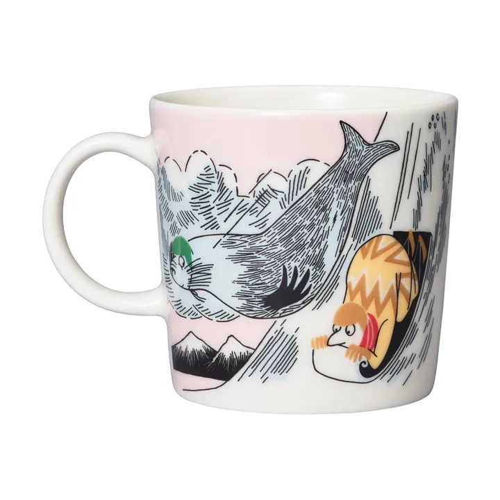 ◎◎廃盤☆ARABIA アラビアMoominムーミン マグ Drawingドローイング 