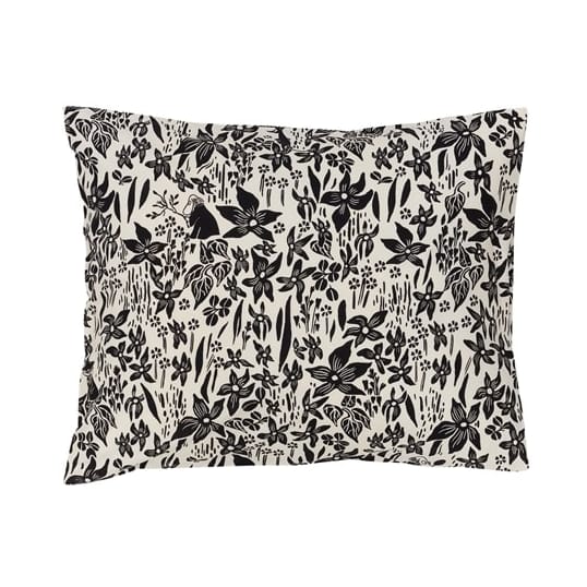 ムーミン 枕カバー 50x60 cm - Lily - black and white - Arabia | アラビア