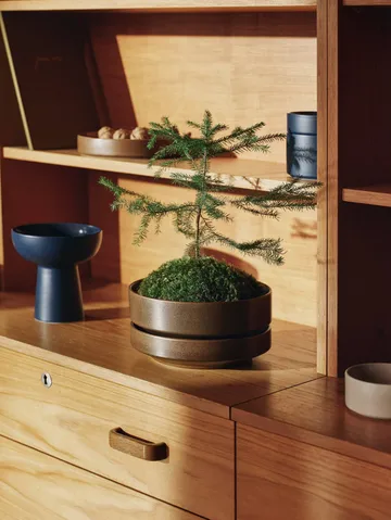 Arabia SN 鉢植え用ポット - Matte brown, 22 cm - Arabia | アラビア