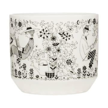 Emilia ポット Ø14 cm - Black-white - Arabia | アラビア
