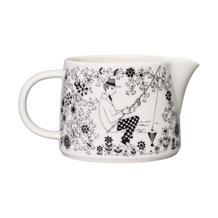 Emilia pot 35 cl, Black-white Arabia | アラビア