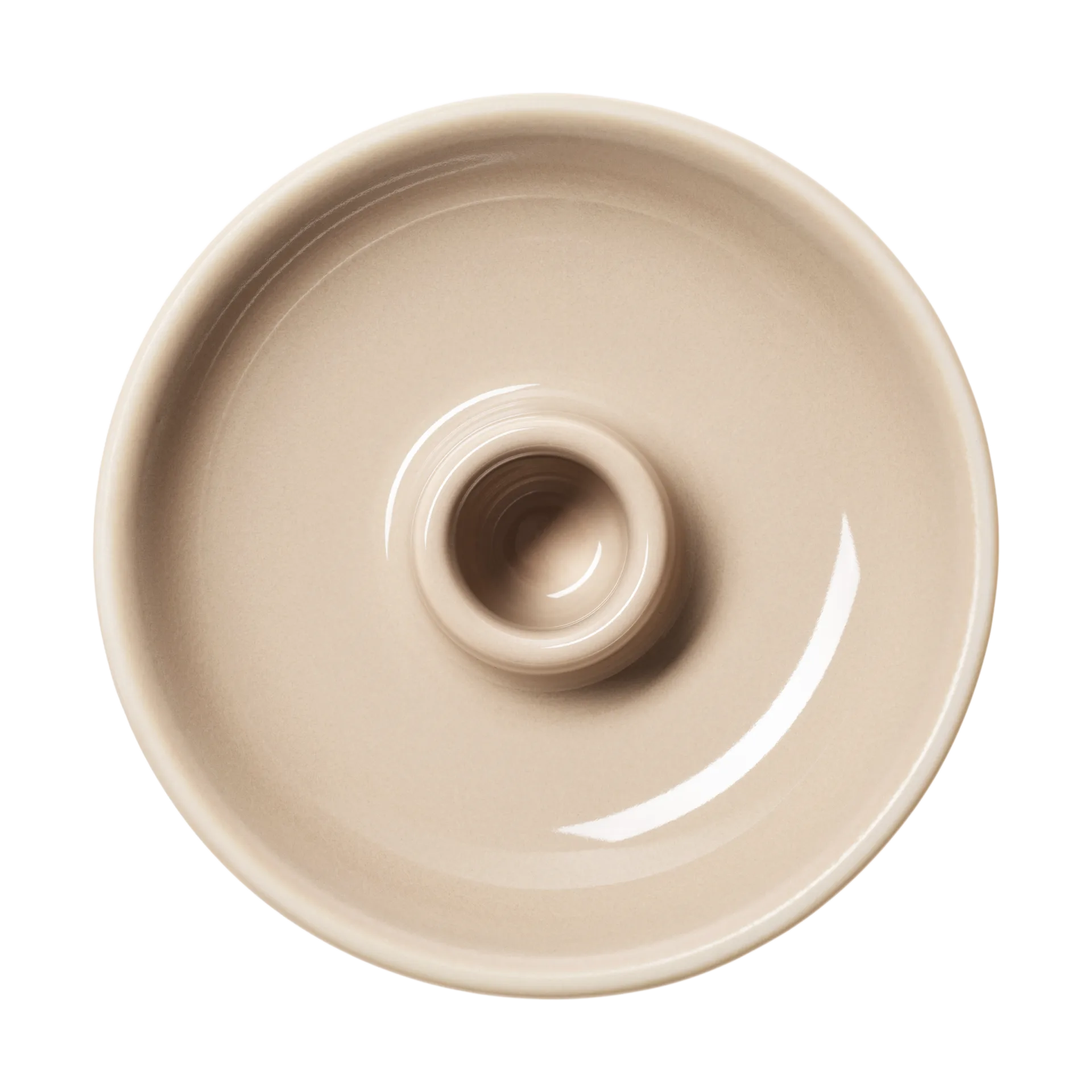 Kirnu キャンドルスティック Ø11x3.5 cm, Beige Arabia | アラビア