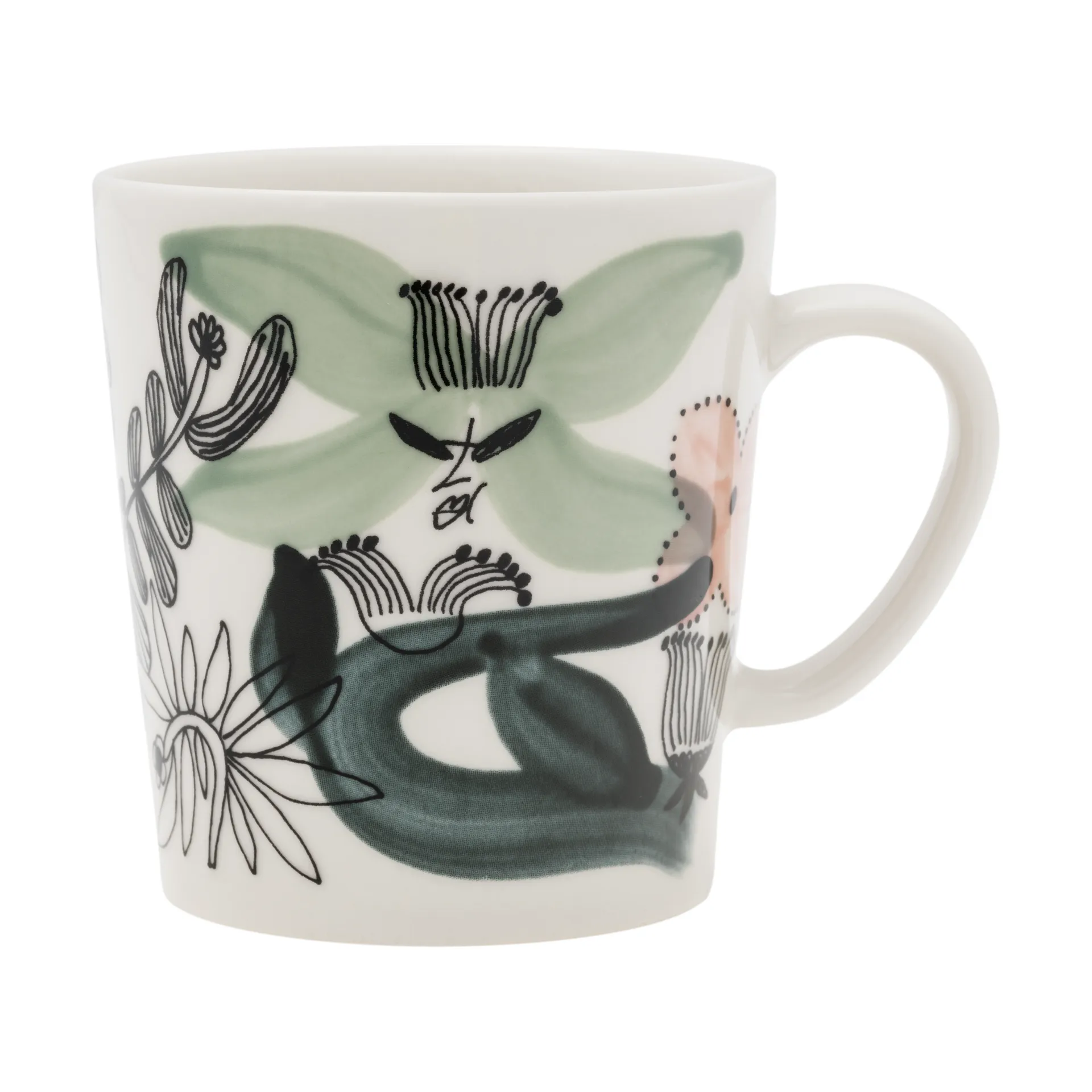 Kukkamaa マグ 30 cl, Green Arabia | アラビア