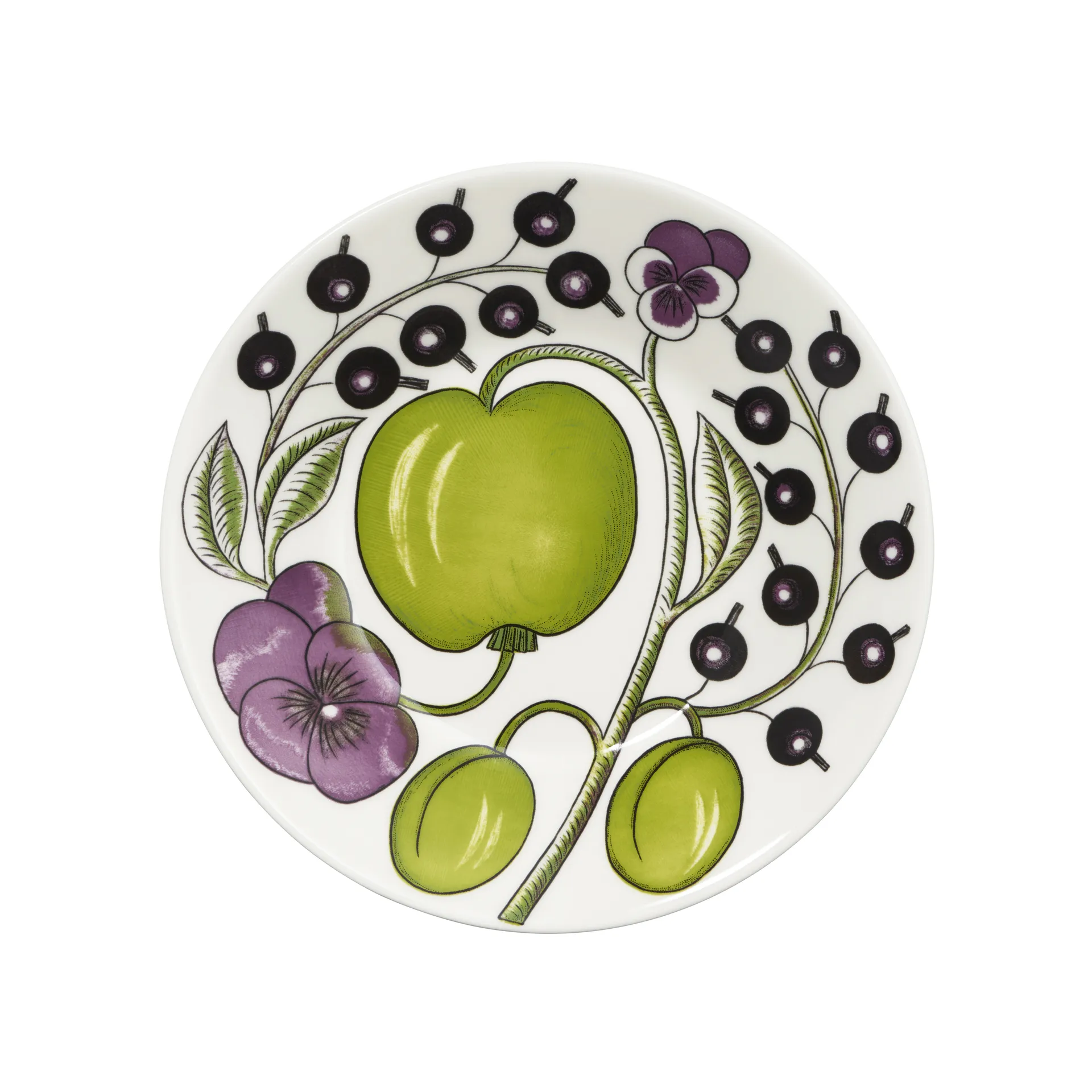 Paratiisi コーヒーカップ 18 cl用ソーサー Ø14 cm, Purple Arabia | アラビア