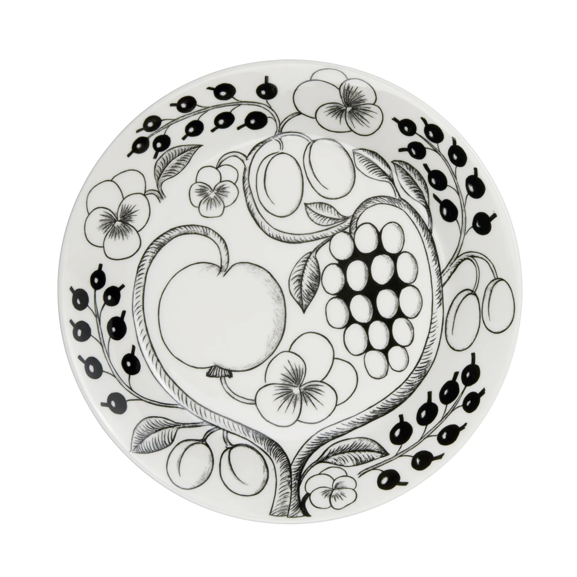 Paratiisi プレート Ø26 cm, Black Arabia | アラビア