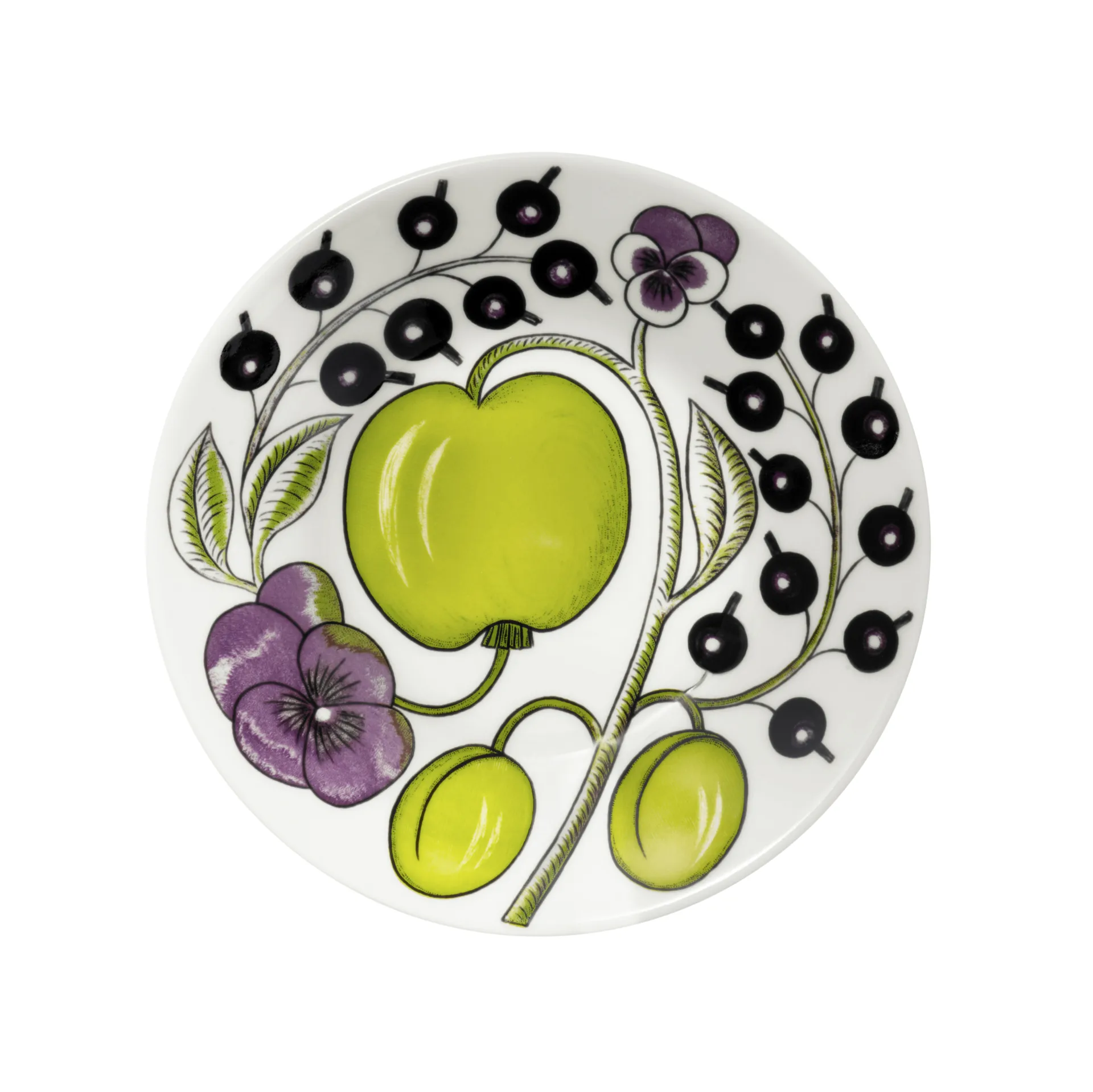 Paratiisi ティーカップ 28 cl 用ソーサー Ø16.5 cm , Purple Arabia | アラビア