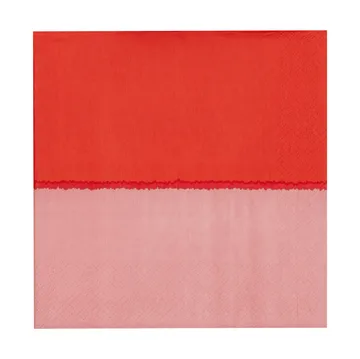 Vuokko ペーパーナプキン 33x33 cm 20枚 - Pink-red - Arabia | アラビア
