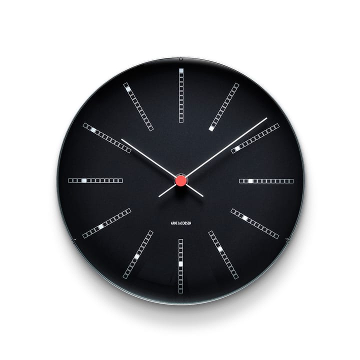 AJ Bankers クロック ブラック - Ø 29 cm - Arne Jacobsen Clocks | アルネ・ヤコブセン クロック
