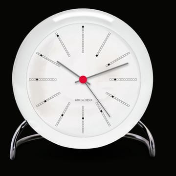 AJ Bankers テーブルクロック - white - Arne Jacobsen Clocks | アルネ・ヤコブセン クロック
