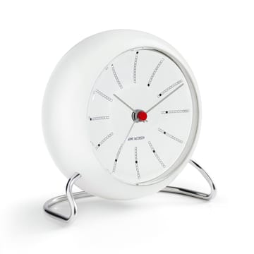 AJ Bankers テーブルクロック - white - Arne Jacobsen Clocks | アルネ・ヤコブセン クロック