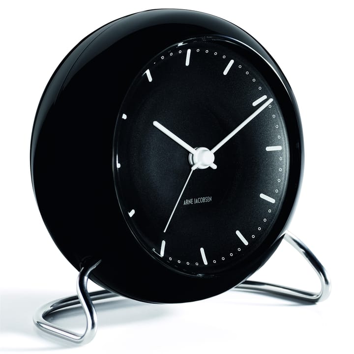 AJ City Hall テーブルクロック, black Arne Jacobsen Clocks | アルネ・ヤコブセン クロック