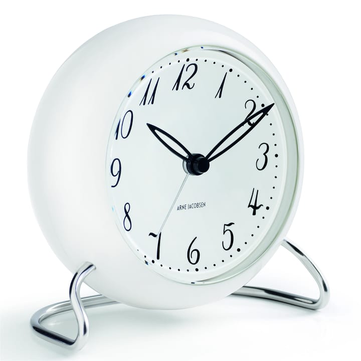 AJ LK テーブルクロック, white Arne Jacobsen Clocks | アルネ・ヤコブセン クロック