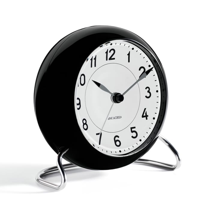 AJ Station テーブルクロック - black - Arne Jacobsen Clocks | アルネ ・ヤコブセン 時計