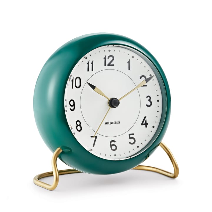 AJ Station テーブルクロック グリーン - green - Arne Jacobsen Clocks | アルネ・ヤコブセン 時計