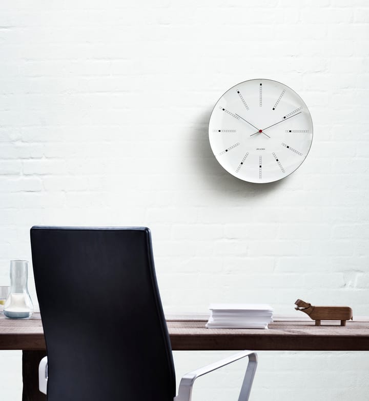 Arne Jacobsen/アルネ・ヤコブセン Bankers ウォールクロック, Ø 290 mm Arne Jacobsen Clocks | アルネ・ヤコブセン クロック