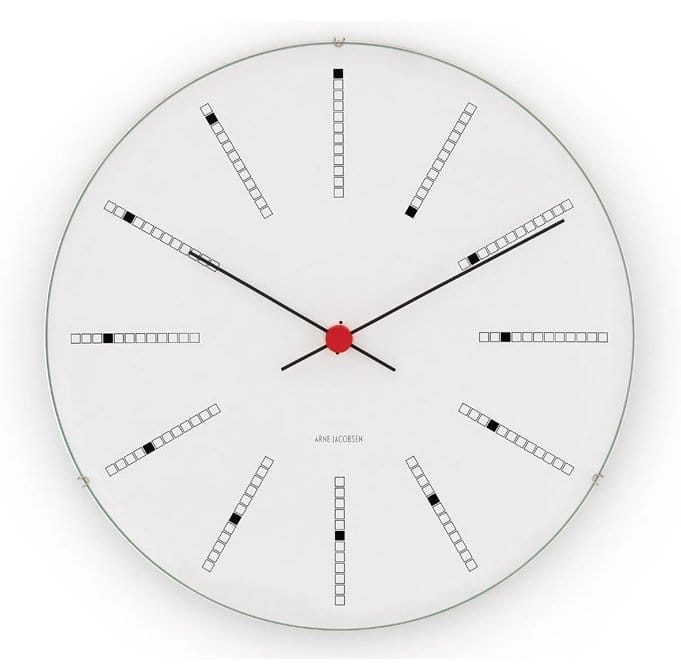 Arne Jacobsen/アルネ・ヤコブセン Bankers ウォールクロック - Ø 290 mm - Arne Jacobsen Clocks | アルネ・ヤコブセン クロック