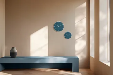 Arne Jacobsen/アルネ・ヤコブセン City Hall - Blue, Ø29 cm - Arne Jacobsen Clocks | アルネ・ヤコブセン クロック