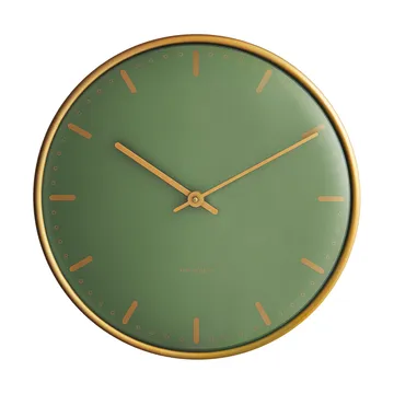 Arne Jacobsen/アルネ・ヤコブセン City Hall - Green, Ø21 cm - Arne Jacobsen Clocks | アルネ・ヤコブセン クロック