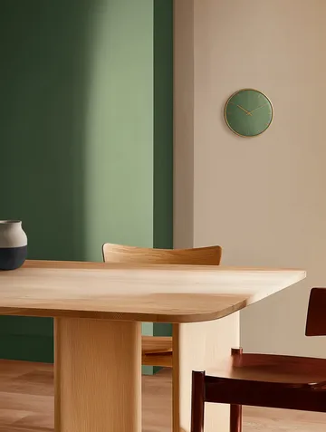 Arne Jacobsen/アルネ・ヤコブセン City Hall - Green, Ø21 cm - Arne Jacobsen Clocks | アルネ・ヤコブセン クロック