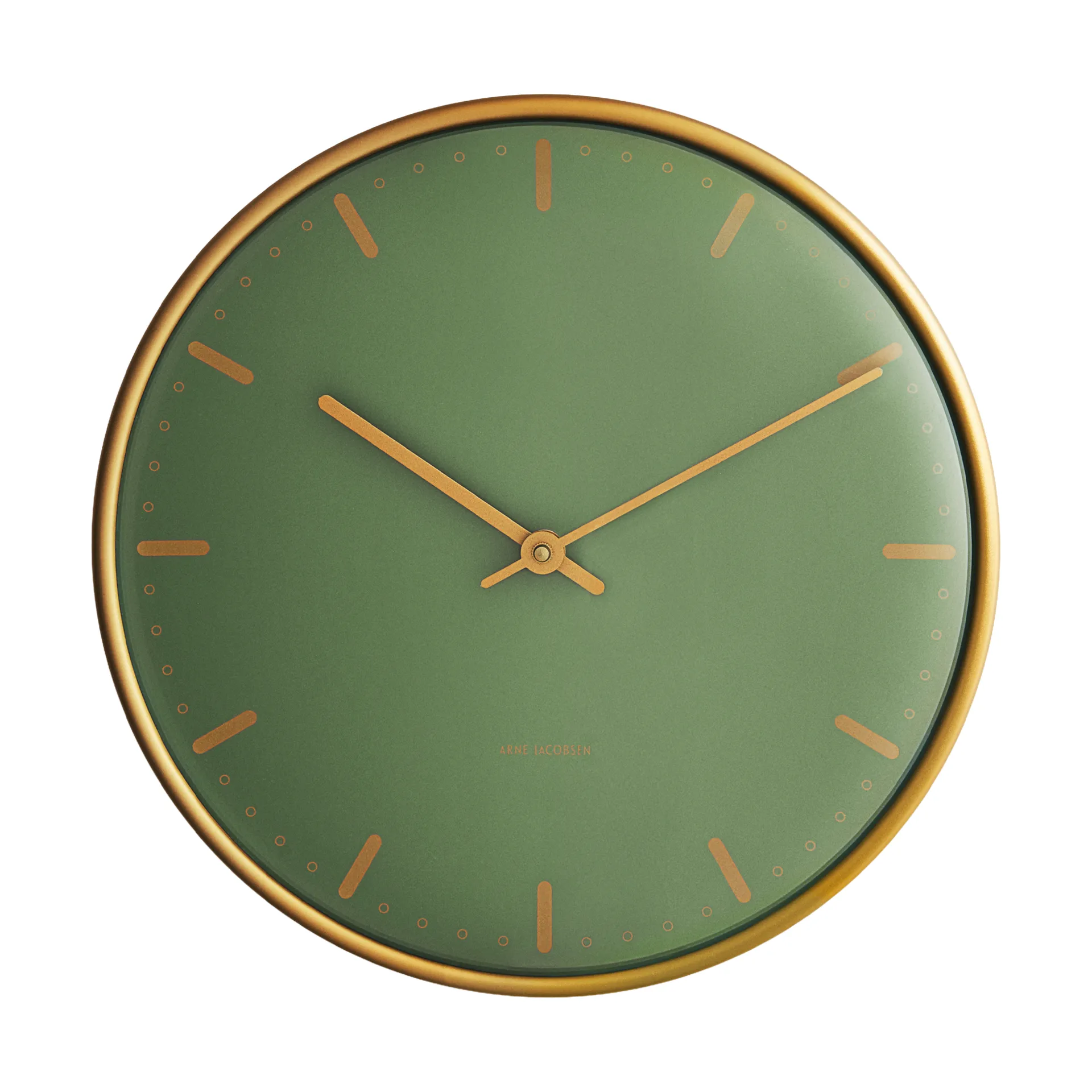 Arne Jacobsen/アルネ・ヤコブセン City Hall, Green, Ø29 cm Arne Jacobsen Clocks | アルネ・ヤコブセン クロック
