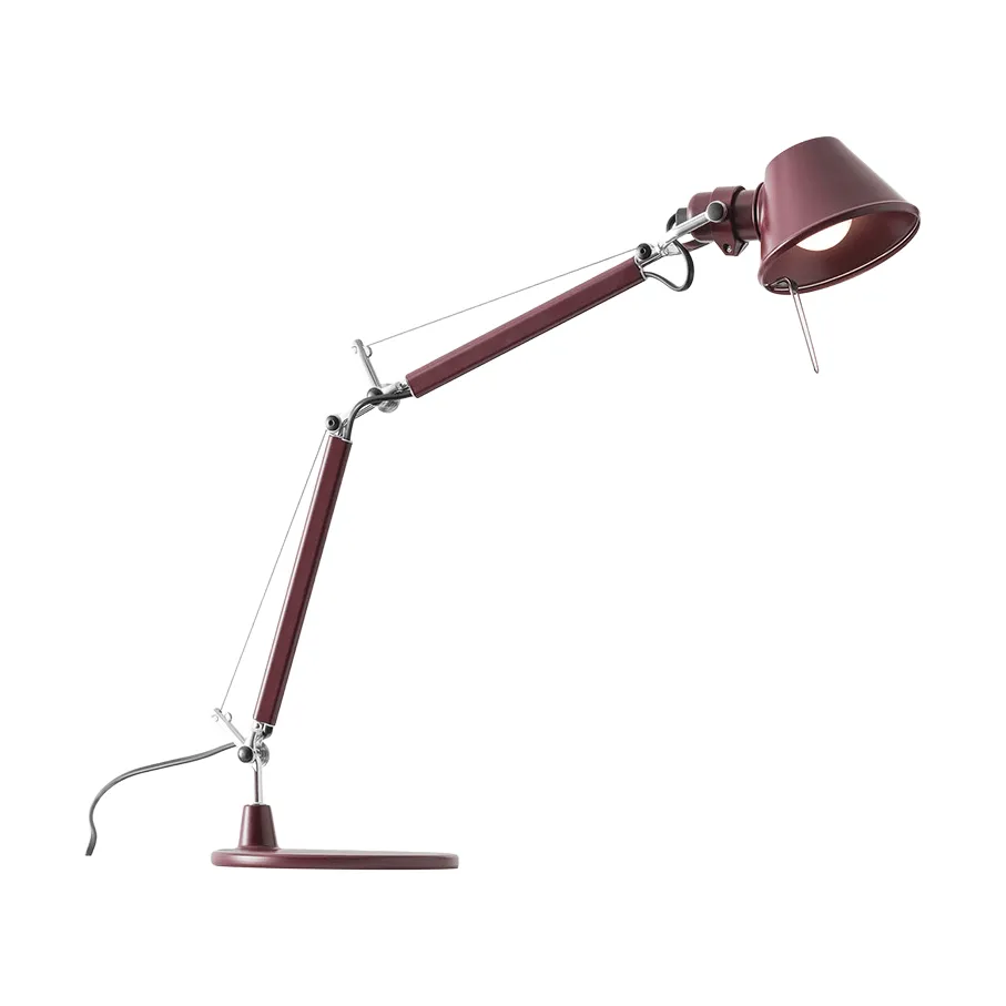Tolomeo Micro テーブルランプ, Ruby red Artemide