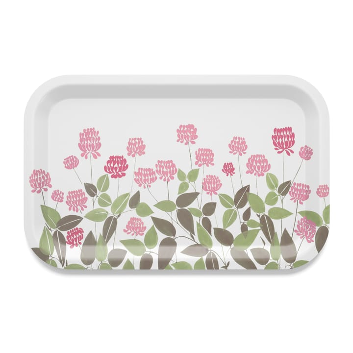 Ängsmark トレイ 20x27 cm - Green-pink - Arvidssons Textil | アルビットソン