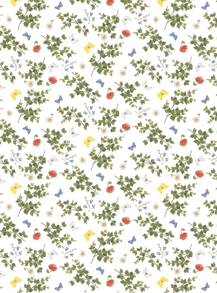 birchäng ファブリック - Green-multi - Arvidssons Textil | アルビットソン