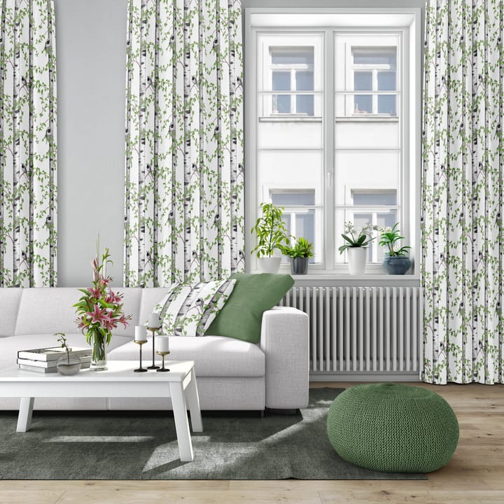 Björkdungen ファブリック, white Arvidssons Textil | アルビットソン