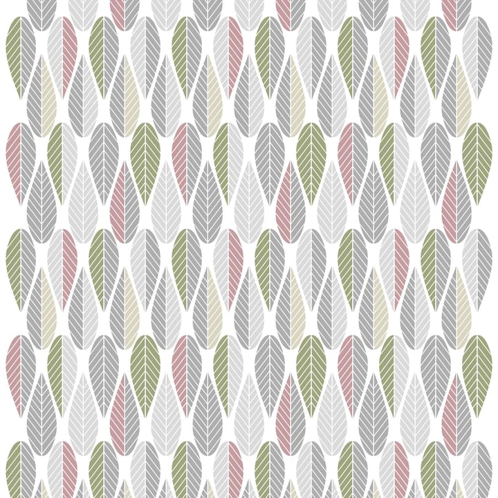Blader ファブリック, pink-grey-green Arvidssons Textil | アルビットソン