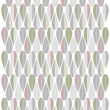 Blader ファブリック - pink-grey-green - Arvidssons Textil | アルビットソン