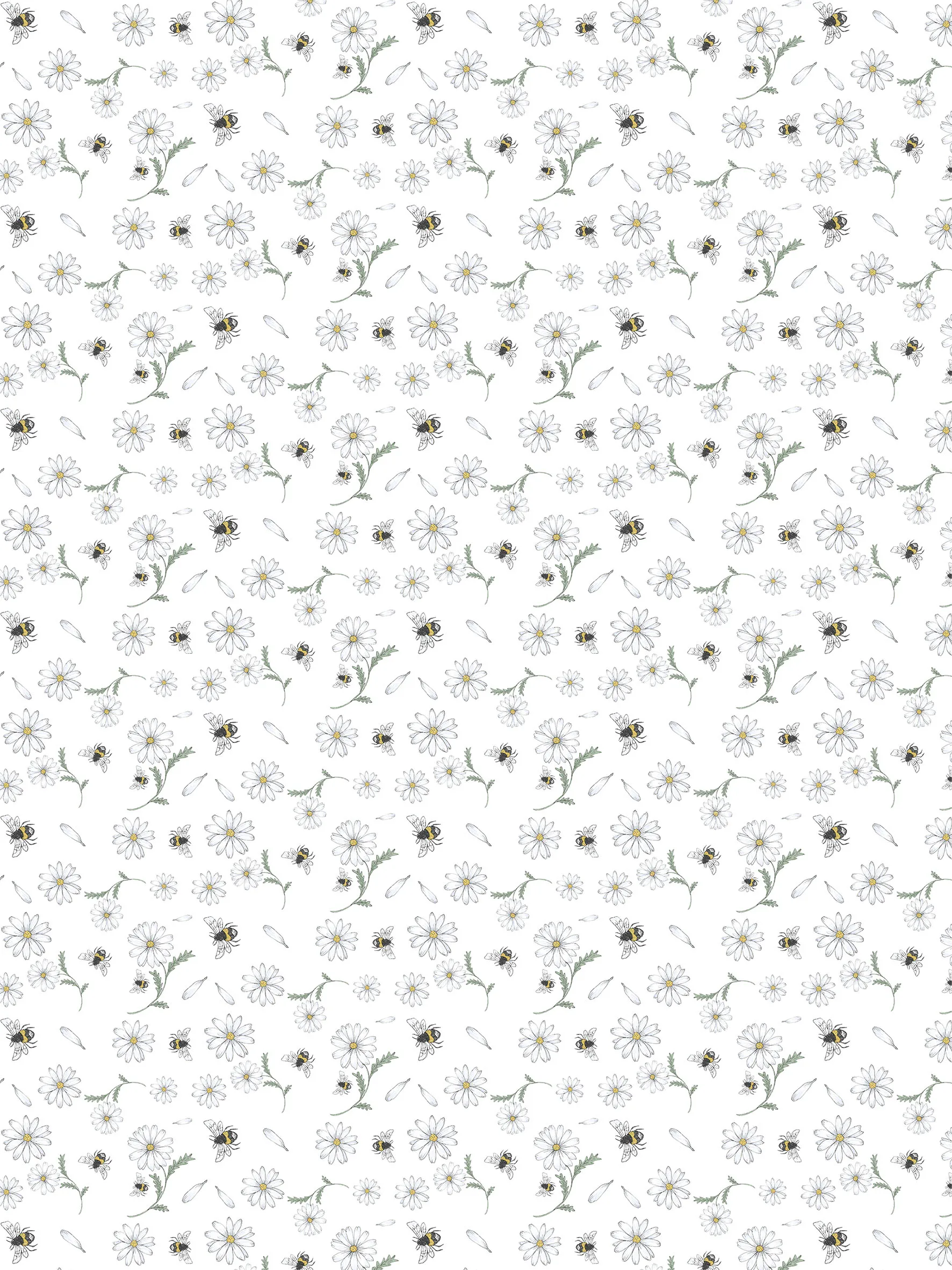 Blomstersurr ファブリック, Beige Arvidssons Textil | アルビットソン