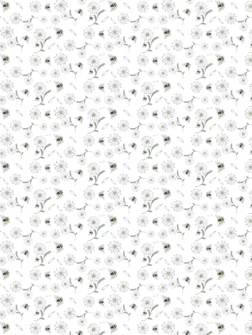 Blomstersurr ファブリック - Beige - Arvidssons Textil | アルビットソン