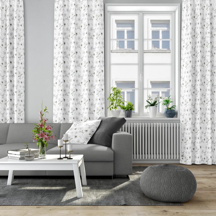 Blomstersurr ファブリック, Beige Arvidssons Textil | アルビットソン