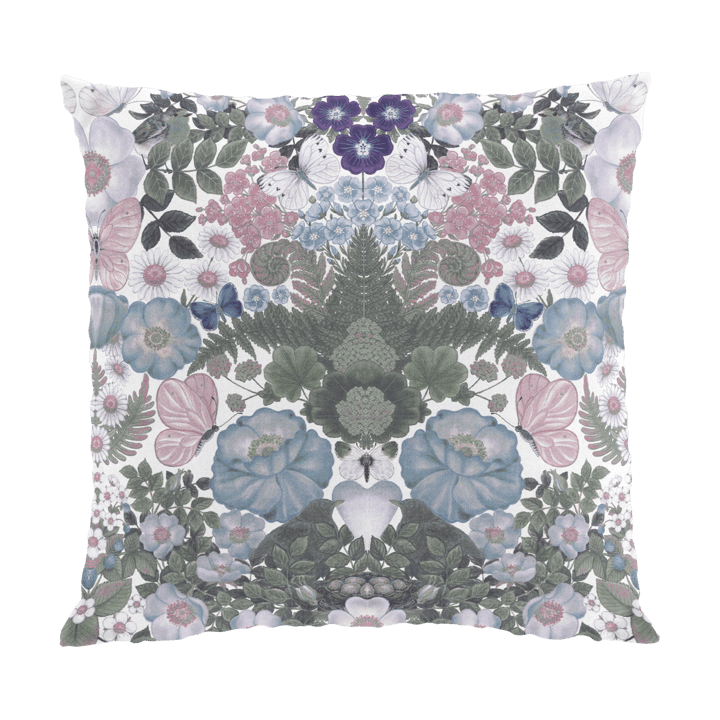 Butterfly Flower クッションカバー 47x47 cm - Turquoise - Arvidssons Textil | アルビットソン