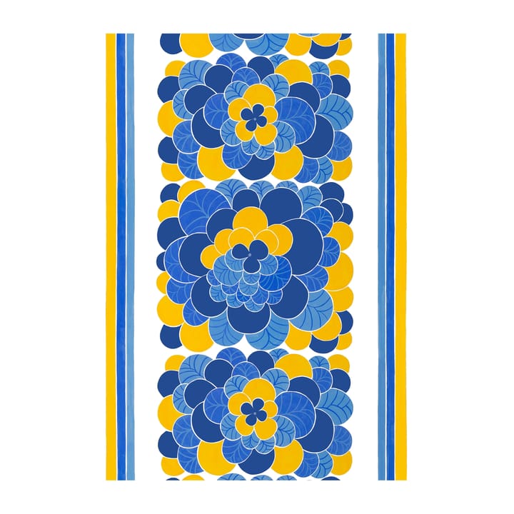 Cirrus ファブリック - Blue-yellow - Arvidssons Textil | アルビットソン