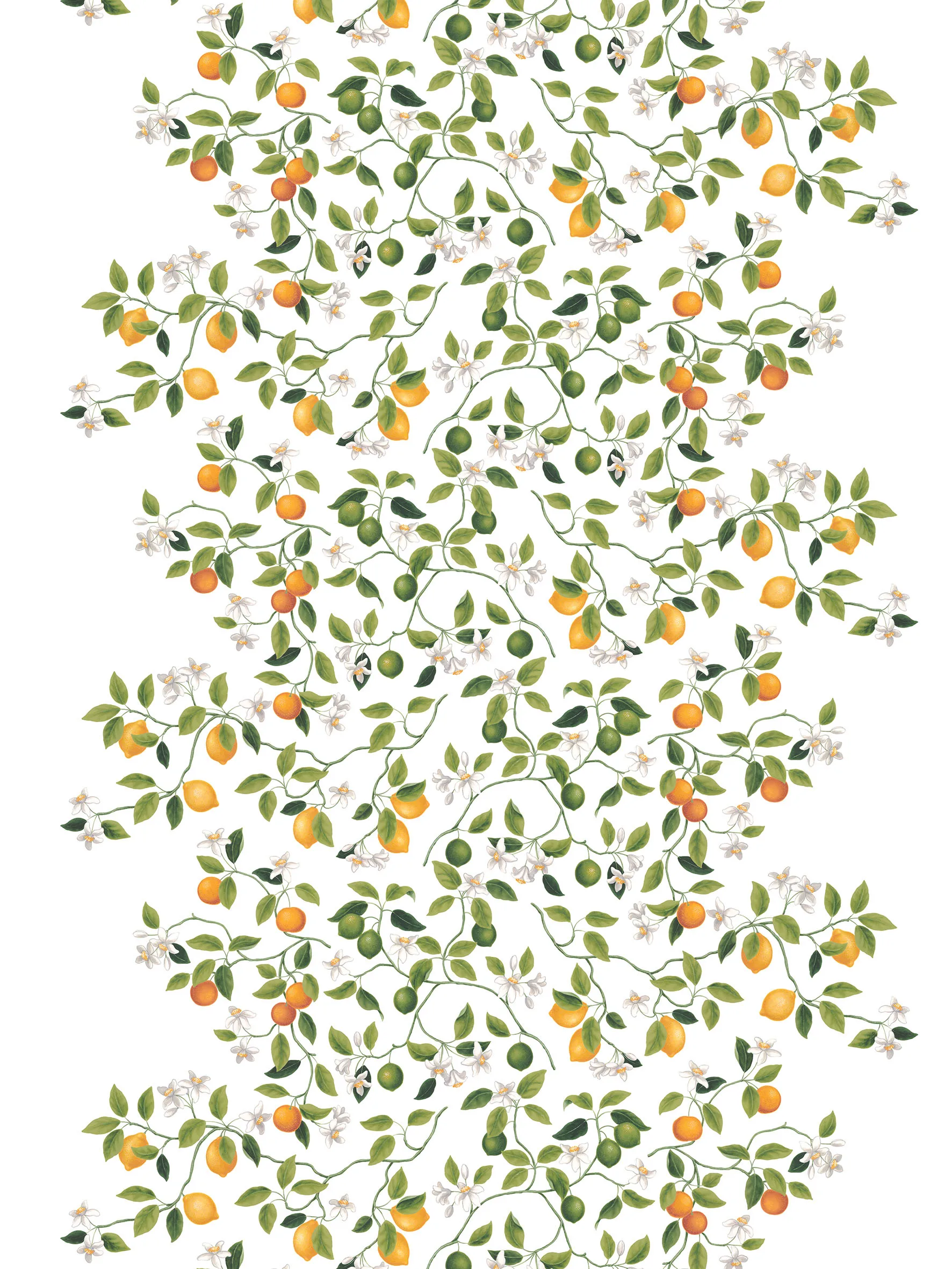 Citrusträdet ファブリック, Green-green Arvidssons Textil | アルビットソン