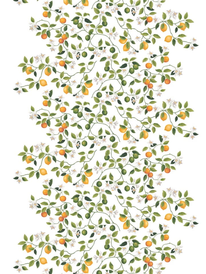 Citrusträdet ファブリック - Green-green - Arvidssons Textil | アルビットソン
