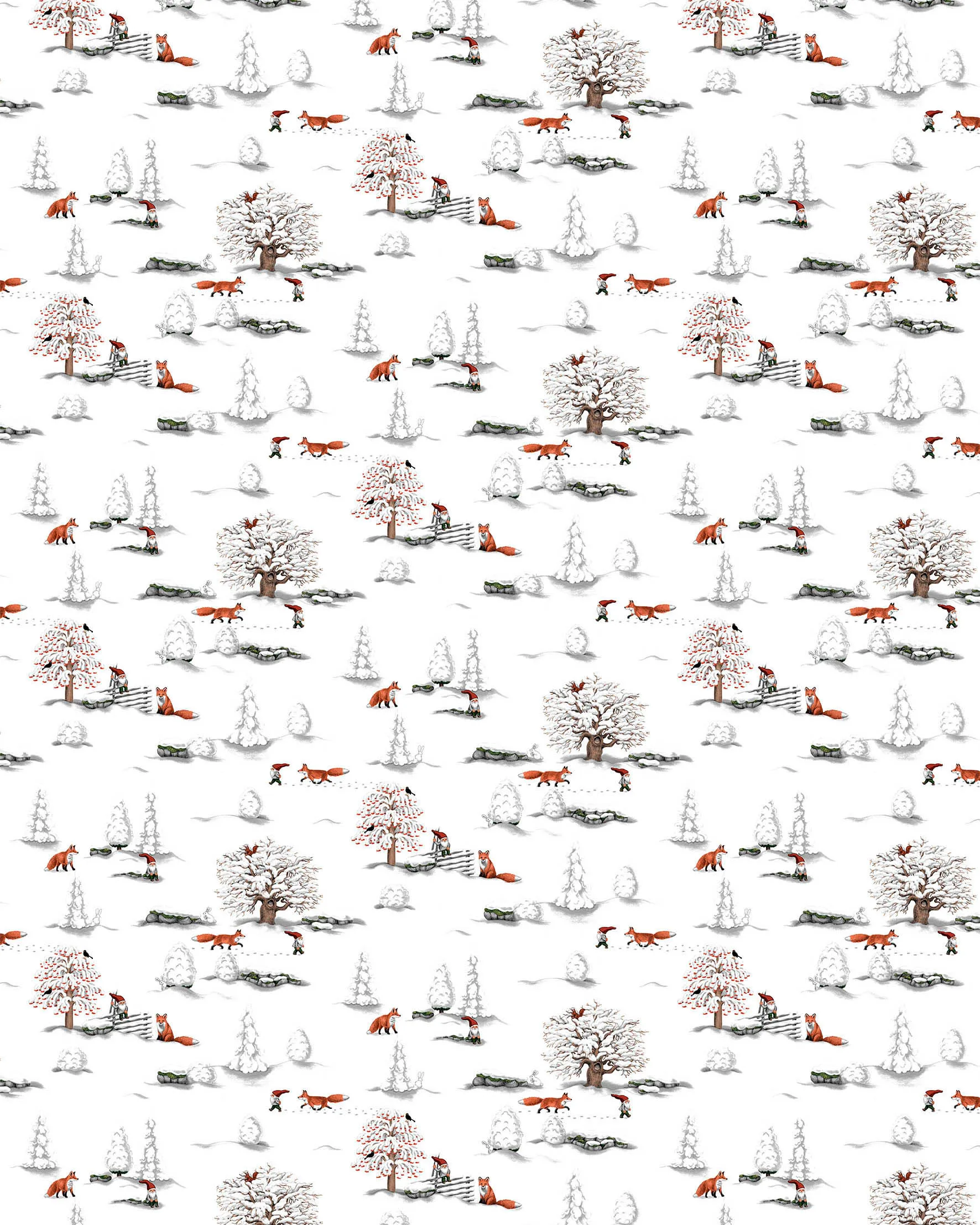 Ekhagen ファブリック, Off white Arvidssons Textil | アルビットソン